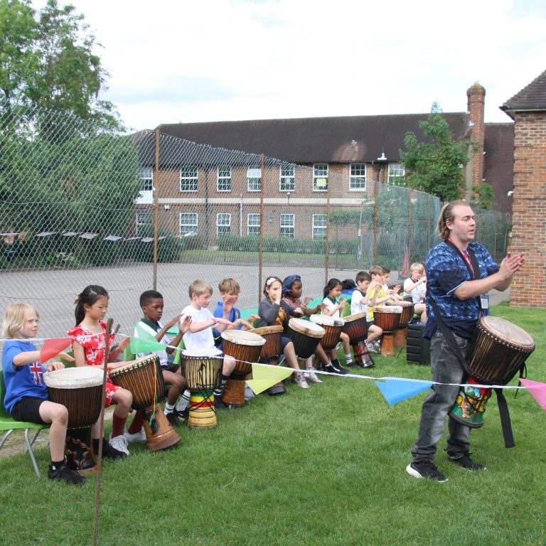 Drumming at Luceat day