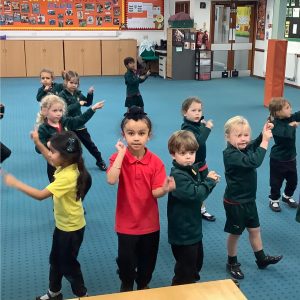 Reception class Diwali celebrations